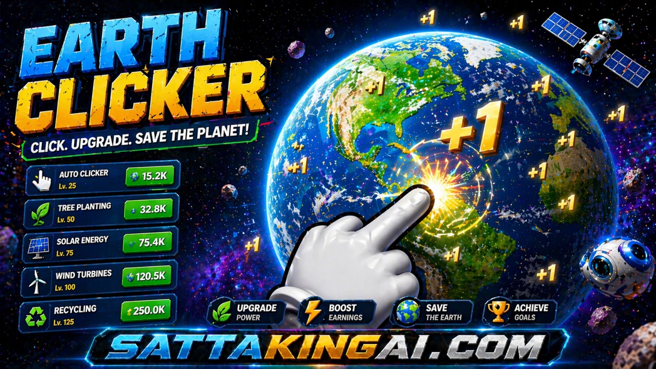 Earth Clicker Game Online – Play Free Idle Clicker Game